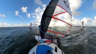 🚀🚀 Gybing into a fun run together  Windsurfing  Brouwersdam [upl. by Nathalie]