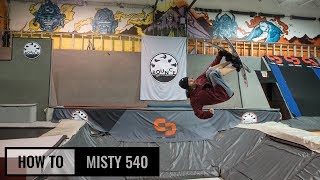 How To Misty 540 On Skis [upl. by Lawlor]