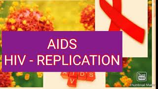 REPLICATION OF RETROVIRUS  HIV  STD XII [upl. by Mike]