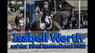 Isabell Werth auf der Pferd International in München 2022 [upl. by Arita]