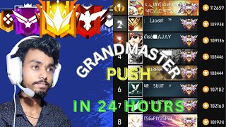 FREE FIRE LIVE Grandmaster Push Dominating Top 1 Garena Free Fire gyangaming actionblot freefire [upl. by Scopp156]