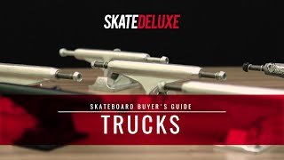 How to choose your skateboard trucks  skatedeluxe Buyers Guide [upl. by Naujak]