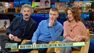 Mare Fuori 3 stasera i primi due episodi su Rai 2  Oggi è un altro giorno 15022023 [upl. by Aittam]