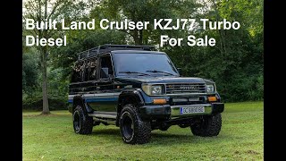 1994 Toyota Land Cruiser KZJ77 30L Turbo Diesel 5 Speed Boosted Exhaust Walk Around For Sale [upl. by Stilwell]