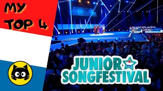 🇳🇱 Junior Songfestival 2024 · MY TOP 4 · Eurogatito [upl. by Nert]