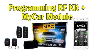 mpc  EVOALL RF Kit amp MyCar Module Programming [upl. by Ringo]