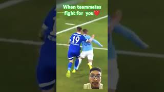 When teammates fight for you 😈 football messi neymar ronaldo soccer shorts [upl. by Jeniece334]