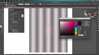 Change hatchpattern color in Illustrator [upl. by Yzeerb]