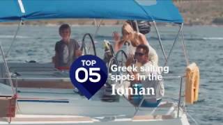 Top 5 Destinations in Greece  Sunsail [upl. by Ahsekam997]