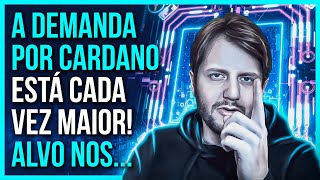 CARDANO ADA TEM PRÓXIMO ALVO EM  CAFE BITCÃO 200 [upl. by Ahsuas678]