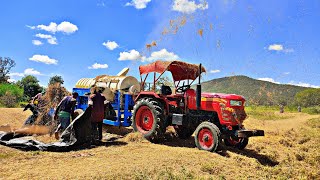 thresar missile model 7 fan video Mahindra tractor Best performance vardhman thresar missile model [upl. by Htelimay]