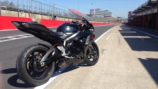 Brands Hatch Track Day  Aprilia RSV crash [upl. by Barb366]