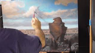 Painting Castle Crag in Oils Vol 2 [upl. by Keare122]