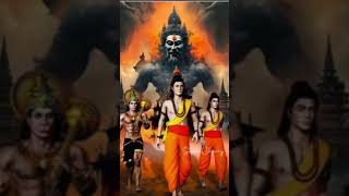 Power of lord Hanuman chalisa short ❤️🍀 [upl. by Euhsoj]