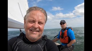 Sailing a Wayfarer to Canvey Island  Concorde Beach [upl. by Nylannej]