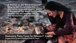 Memorare Piano Cover by Edwynn F Castillo [upl. by Akemej]