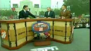 Lee Corso drops an quotFquot Bomb on Gameday [upl. by Notlew]