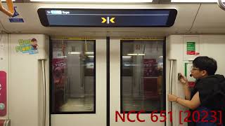 Downtown Line  C951 9065 Ride From Bedok Reservoir To Expo [upl. by Crystal]