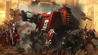 Adeptus Mechanicus Onager Dunecrawler Lines  40000 Gladius Too Many Voices Mod [upl. by Alekat]