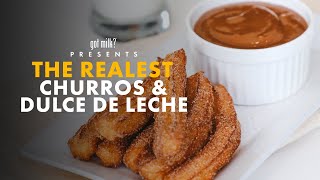 The Realest Churros amp Dulce de Leche Recipe [upl. by Barncard]