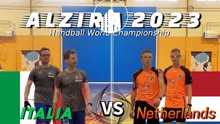 Italy vs Netherlands Round 1 WALLBALL WORLD CHAMPIONSHIP ALZIRA 2023 [upl. by Novyar276]