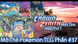 Open Card Crown Zenith Mini Tins Tìm Đấng Arceus Mở Thẻ Pokemon TCG [upl. by Goldin693]