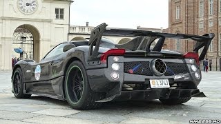 Pagani Zonda 760 LM Roadster HUGE Revs amp Sound [upl. by Waldon901]