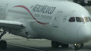 Plane Spotting JFK Airport  TWA Hotel  AeroMexico [upl. by Bambi]