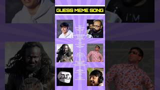 Guess The Meme Song viralshorts memes guess [upl. by Norehs]