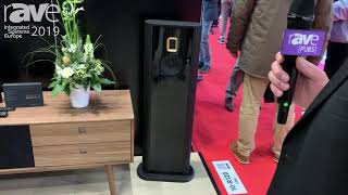 ISE 2019 Steinway Lyngdorf Exhibits Model O Speaker [upl. by Gnues204]