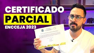 CERTIFICADO 2023 PARCIAL ENCCEJA [upl. by Gardel157]