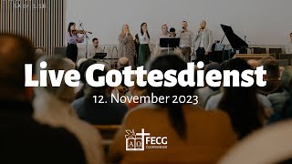 Live Gottesdienst  FECG Cloppenburg  12112023 [upl. by Ataliah164]