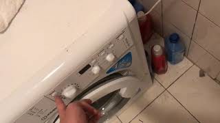 How to fix F05 error to Indesit washing machine [upl. by Esinyl484]