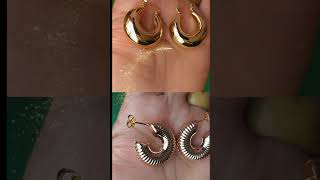 Aretes en tendencia MODELO CHUNKY [upl. by Dranek]