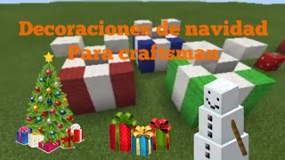 decoraciones de navidad para craftsman [upl. by Melesa632]