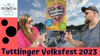 Tuttlingen Volksfest 2023  Preise Fahrgeschäfte Essen [upl. by Abott663]