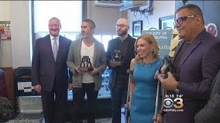 Philly High School Honors James Beard Award Recipients With Mayor Kenney [upl. by Kensell166]