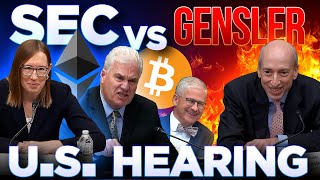 Gensler vs SEC amp Congress🔥Crypto US Hearing🚨 [upl. by Sivla]