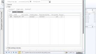 Dynamics AX 2012 Trade  Sales Orders  Picking and Packing [upl. by Selrahc]