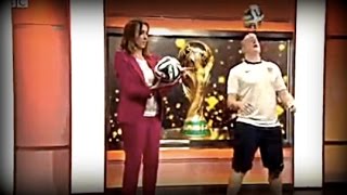 World Cup 2014 Football Adidas Brazuca Test  Dan Magness [upl. by Anilorac]