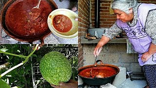 Así Preparo el Chilacayote con Carne de Puerco en el Pueblo  La Cocina De Mi Pueblo Mx [upl. by Vasya]