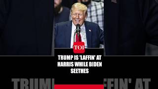 “She’s Crazy” Donald Trump Mocks ‘Laughing’ Kamala Harris At Michigan Rally [upl. by Prud]