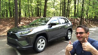 2019 RAV4 Hybrid LE Review amp Test Drive Excellent Value WHOA [upl. by Eedissac]