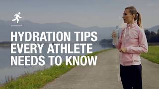 Hydration tips every athlete needs to know [upl. by Tsyhtema]