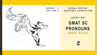 TỰ HỌC GMAT 2021  LESSON 6  PART 1 PRONOUNS  BASIC RULES [upl. by Agathe]