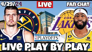 Los Angeles Lakers vs Denver Nuggets Live NBA Live Stream [upl. by Twitt]