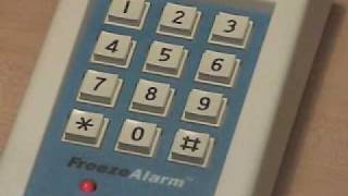 Freeze Alarm Basic Instructional Video [upl. by Waylon333]