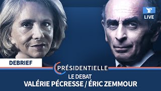 Débat Pécresse  Zemmour  notre debrief [upl. by Ellekram]