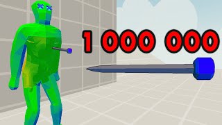 1 000 000 DAMAGE BLOWDART vs EVERY UNIT Totally Accurate Battle Simulator TABS [upl. by Couture933]