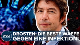 CORONA OmikronWelle in Deutschland Drosten sagt was die beste Waffe gegen Covid19Infektion ist [upl. by Elstan]